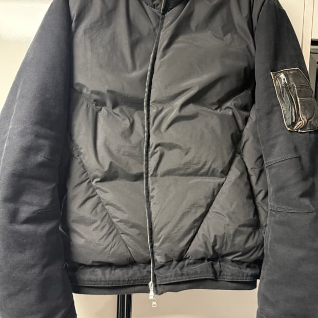 [L]엑슬림 EP.8 01 DOWN JACKET-BLACK