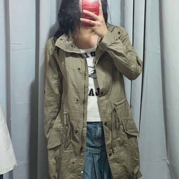 스트랩 야상자켓