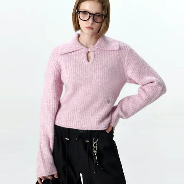 시티브리즈(CTBRZ) V넥 카라니트 55-66