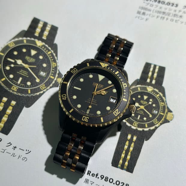[1980s] Heuer 980.029 Full Bracelet