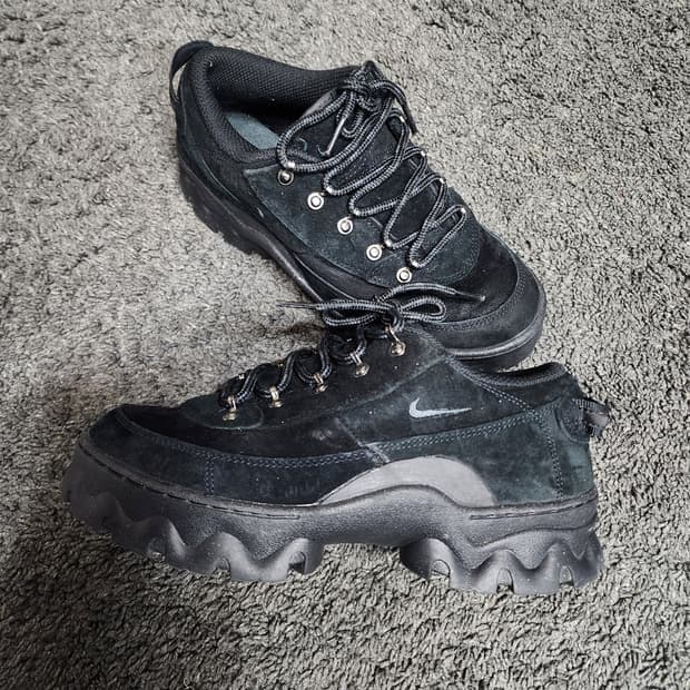 여성 나이키 라하르 로우 블랙  245사이즈 