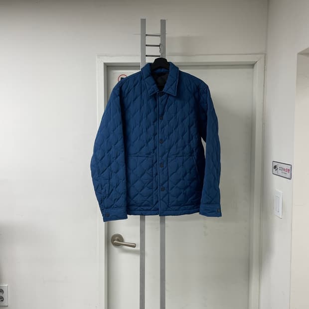 띠어리 퀄팅 자켓 블루 S(W)