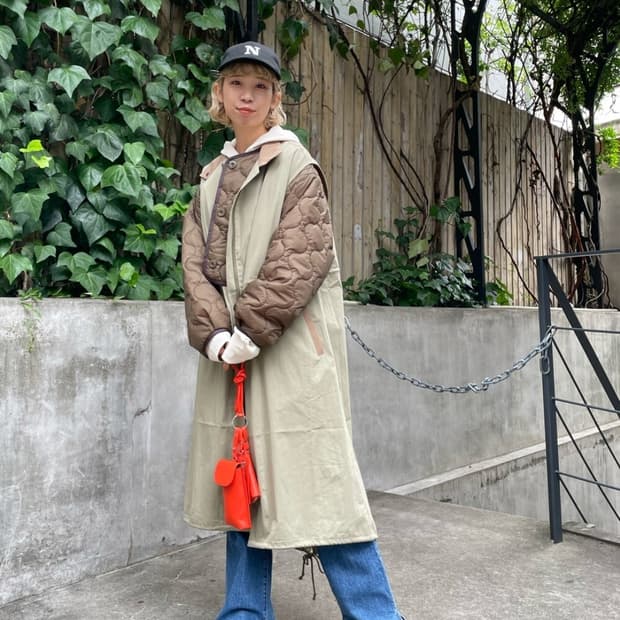 차오패닉 멀티웨이 퀼팅 자켓 모즈 베스트