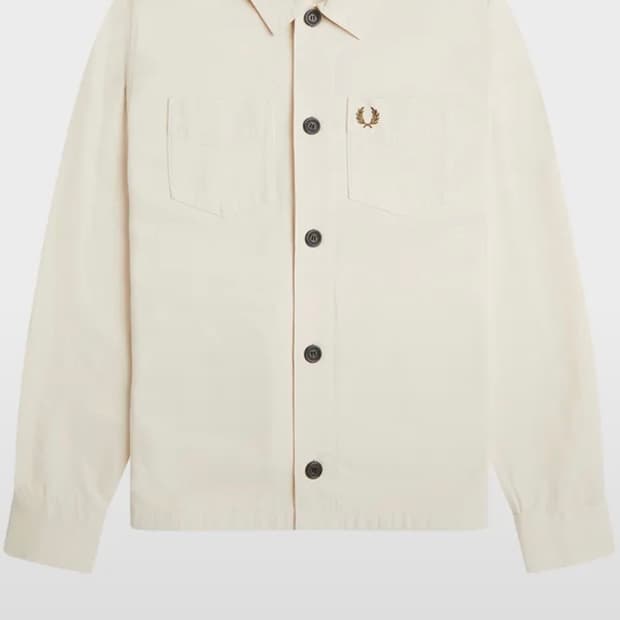 프레드페리 오버 셔츠 m