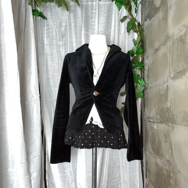 고스 스웨이드자켓