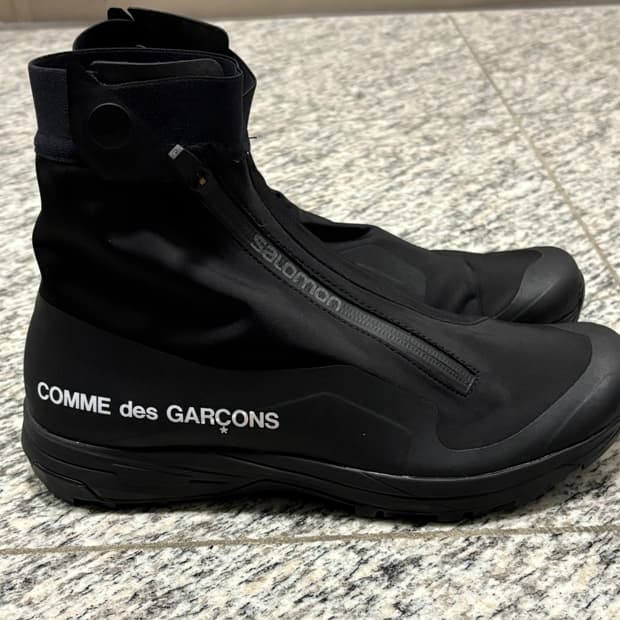 [신발]살로몬 꼼데가르송 XA 알파인2 블랙