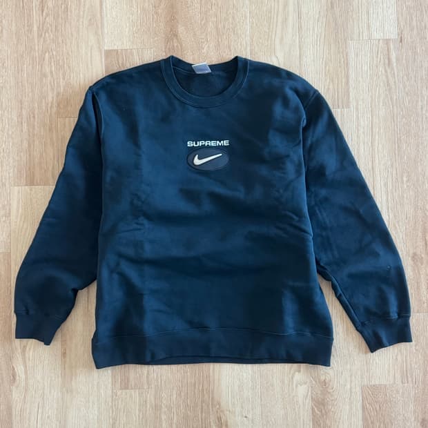 슈프림 × 나이키 크루넥 맨투맨 (Supreme Nike) / XL