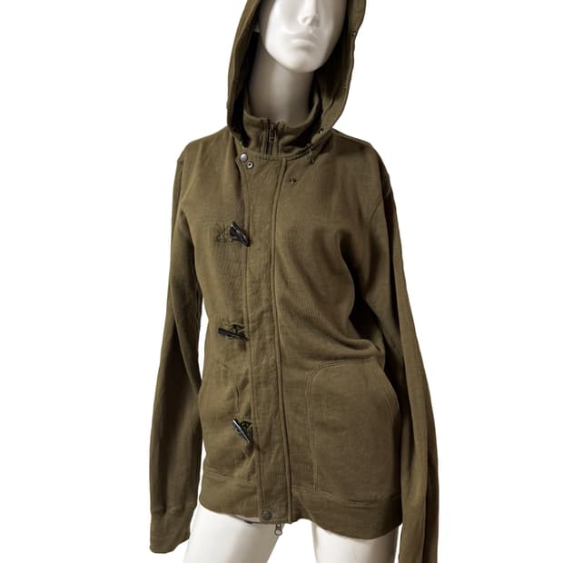 빈티지 떡볶이 단추 후드집업