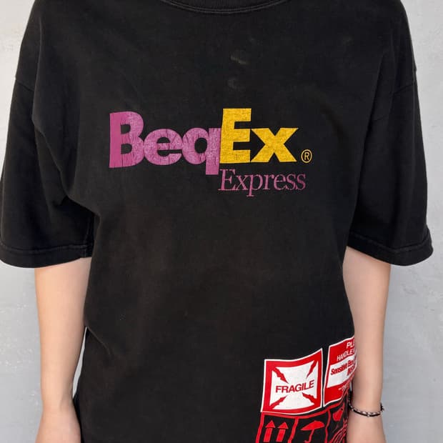 FedEx 패러디 빈티지 티셔츠