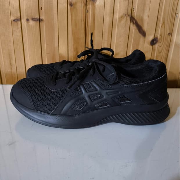 255mm 아식스 스토머 러닝화 올블랙 