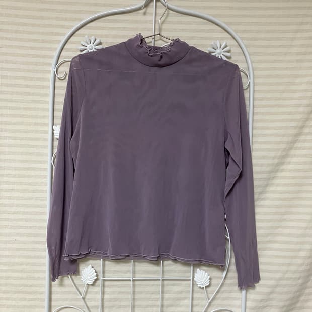 퍼플 레이스 티셔츠598 