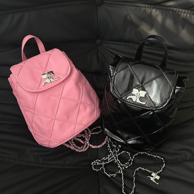 낫마이무디 꾸레쥬 백팩 핑크 새상품