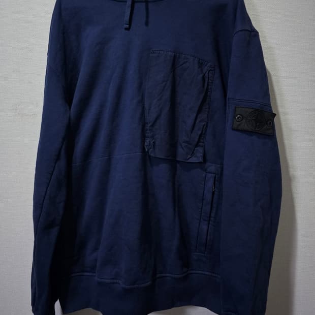 정품 스톤아일랜드 쉐도우 프로젝트 후드 티셔츠 110 / XXL