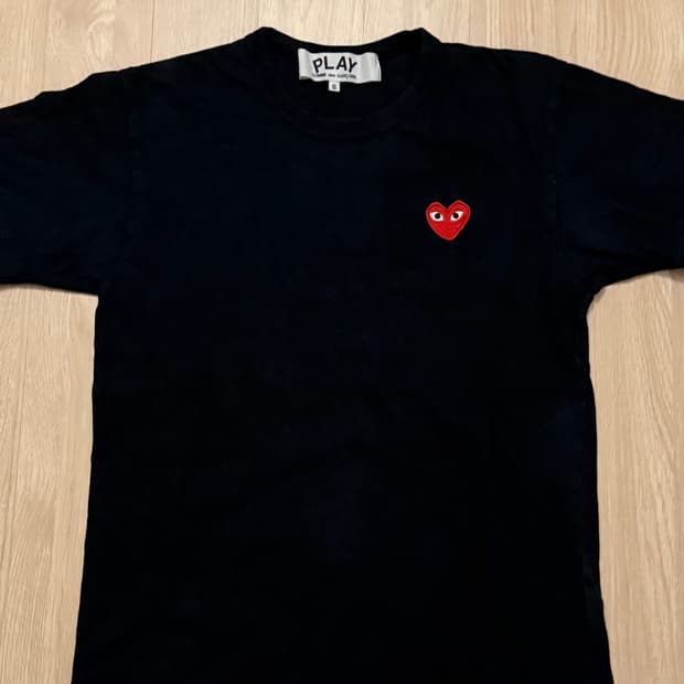 꼼데가르송 반팔 s