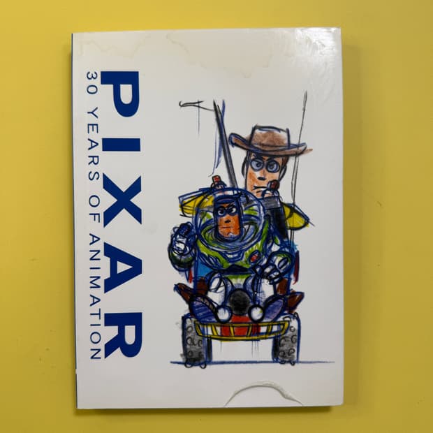 픽사 30주년 전시 도록 일본 아트북 PIXAR 캐릭터 아카이브 일러스트