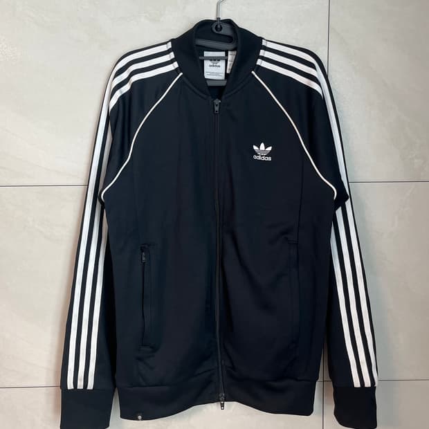 아디다스 파이어버드 슈퍼스타 져지 블랙 [L]