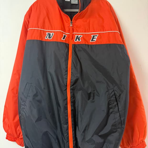 나이키 00s 센터자수 윈드브레이커