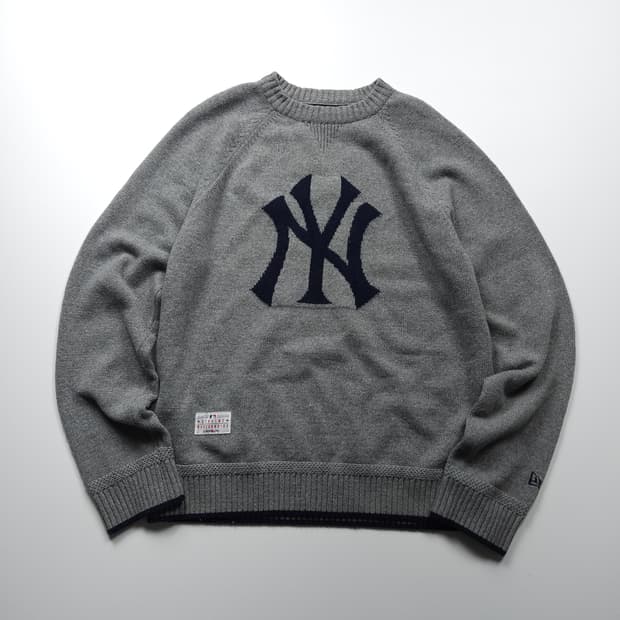 뉴에라 뉴욕 양키스 빅로고 스웨터 (XL)