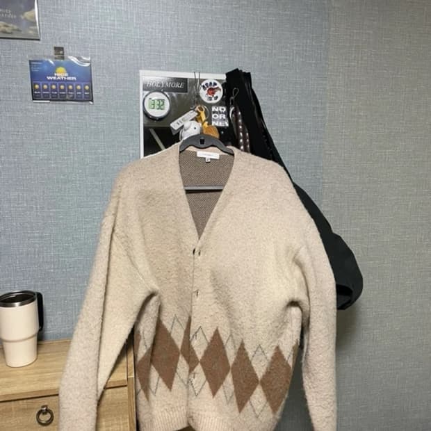 토니웩 모헤어 가디건 