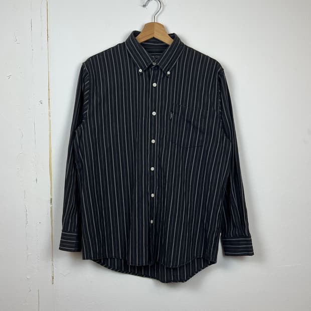 미치코 런던 스트라이프 셔츠 L