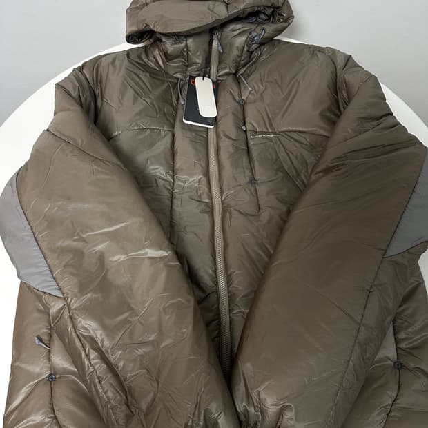 portal biome insulated parka taupe M
