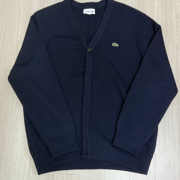 라코스테 Lacoste 네이비 가디건
