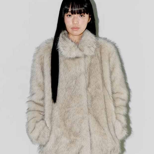 오피쉬 퍼자켓 FLUFFY MIX FUR JACKET