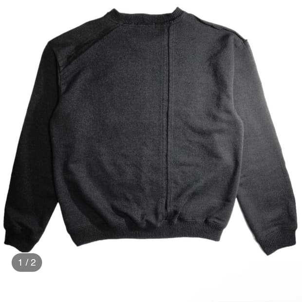 퍼스널오브젝트 EL WOOL SWEATER BLACK