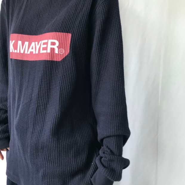 K.MAYER 와플 롱슬리브 