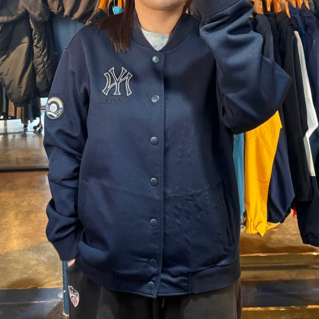 MLB 네이비 스타디움 자켓