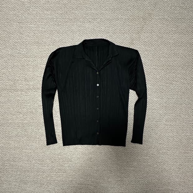 PLEATS PLEASE issey miyake cardigan
