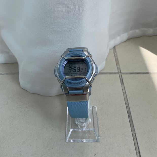 Baby-g baby blue watch