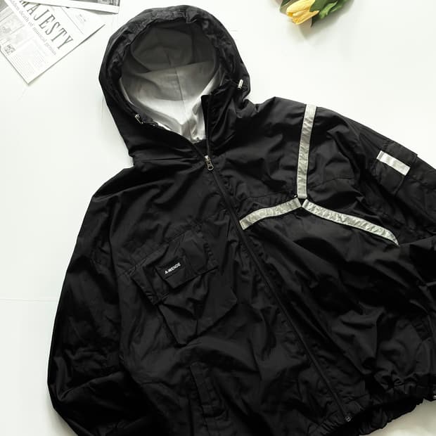 A-wende 어웬드 스카치 블랙 바람막이