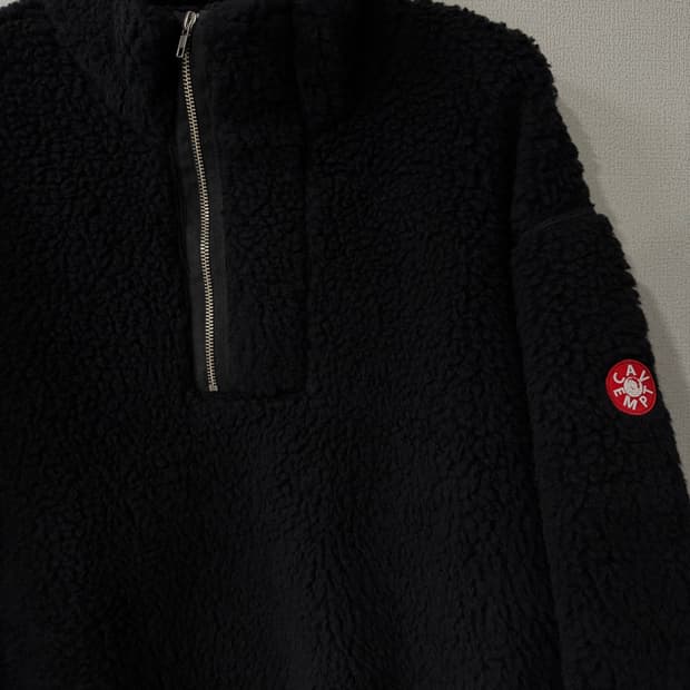 [XL] 카브엠트 23FW 플리스 하프집업 딥네이비