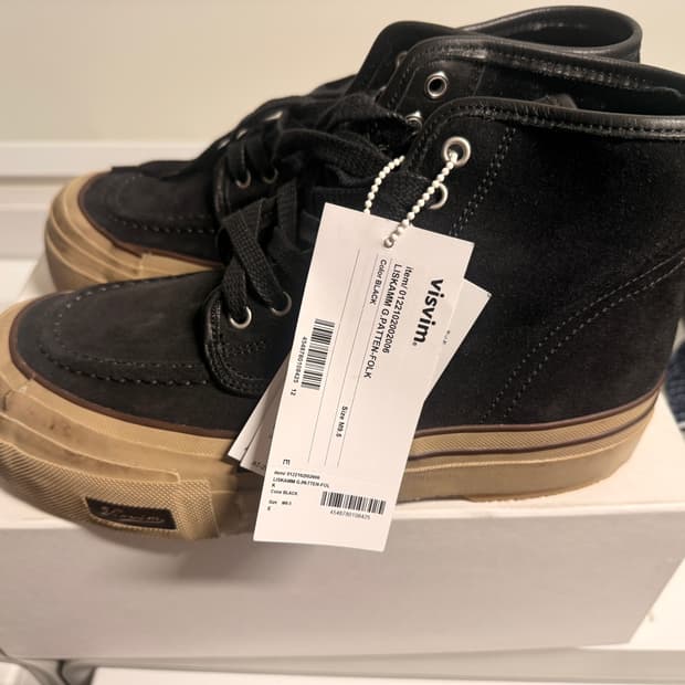 visvim 22ss liskamm g.patten-folk M9.5