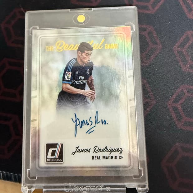 하메스 로드리게스 파니니 사인 카드