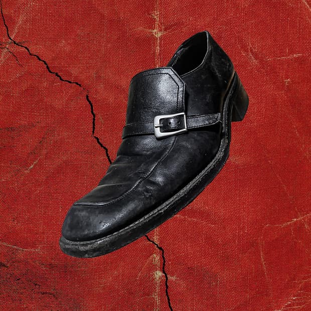 Alfredo bannister 스퀘어 토 스트랩 더비 43 (275)