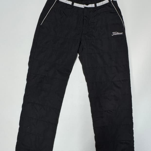 일본 타이틀리스트 골프 기모 패딩바지 30.7