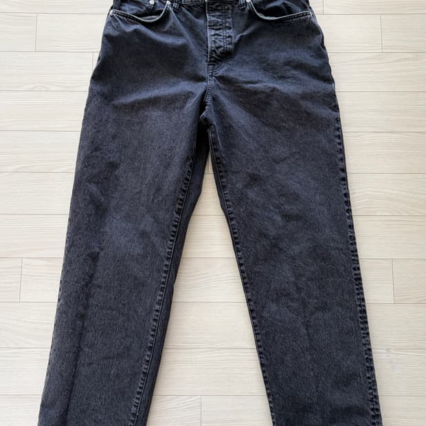 stussy 스투시 빅올진 Big Ol’ 블랙 데님 32