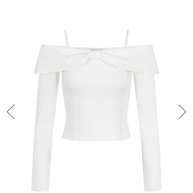 데이니 Bloom Off Shoulder (Ivory) 블룸오프숄더