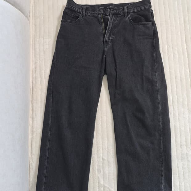 유니클로 와이드진 31