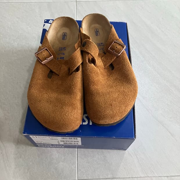 [265]버켄스탁 보스턴 새제품급 싸게 팝니다