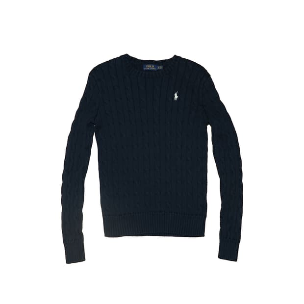 폴로 랄프로렌 케이블 꽈배기 니트