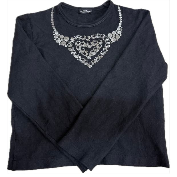 Comme des Garcons tricot knit top