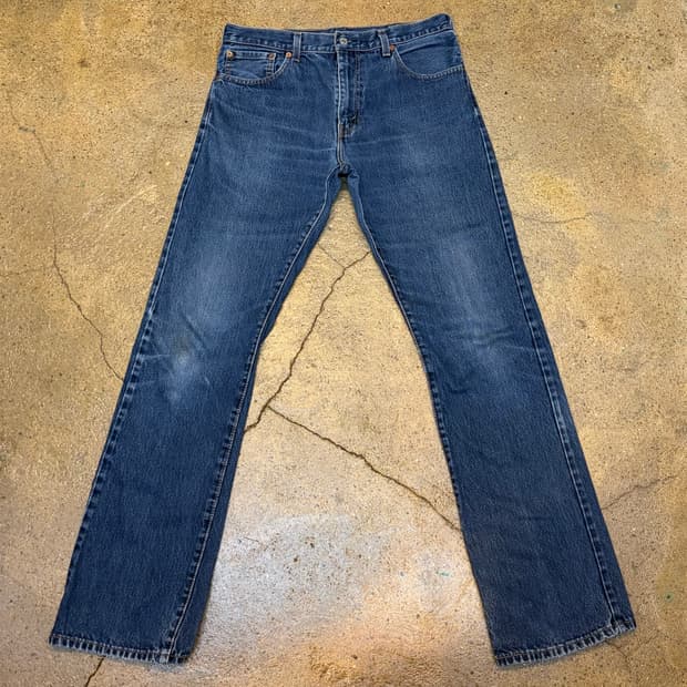 미국 빈티지 리바이스 517 부츠컷 청바지 데님팬츠