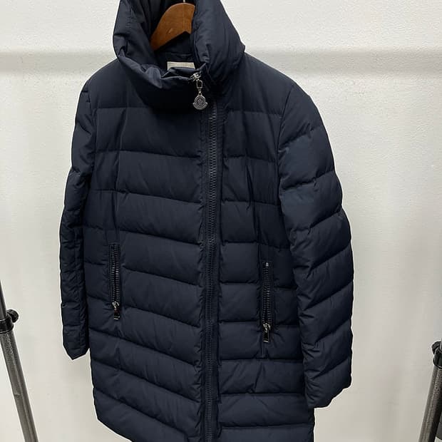 여) 몽클레어 하이넥 롱패딩 