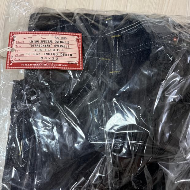 프리휠러스 데릭맨 팬츠 34*32 새상품