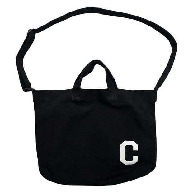 커버낫 C로고 투웨이 백 블랙