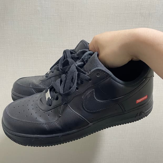 [290] 슈프림 에어포스 블랙
