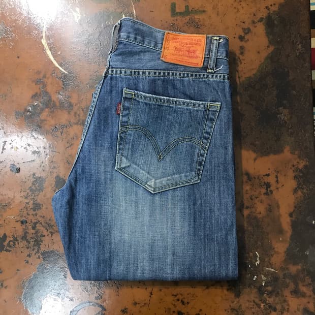 리바이스 503 중청 데님 팬츠 허리 32 사이즈 